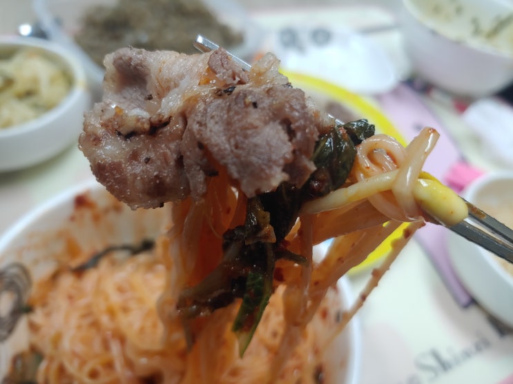  오늘은뭐먹지? :) 간단하게 만드는 비빔국수와 카레국수 그리고 간장국수
