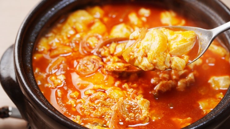  바지락 순두부찌개 이번엔 알토란 양념 만들어 끓이는 법