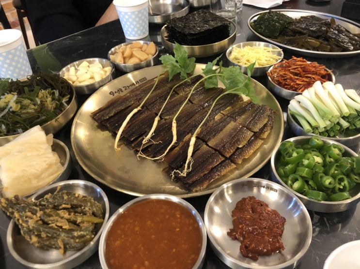  올겨울 첫 과메기, 서면 9성급 과메기
