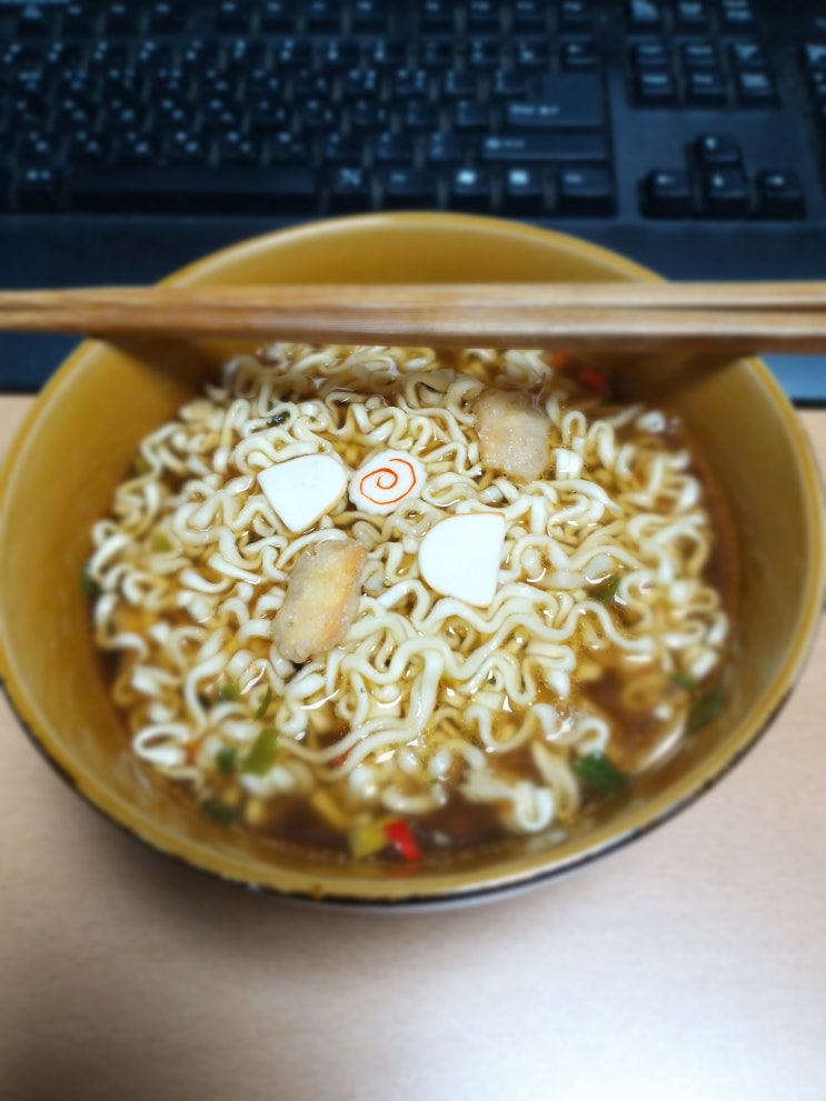  [20201124]야식은 튀김우동..