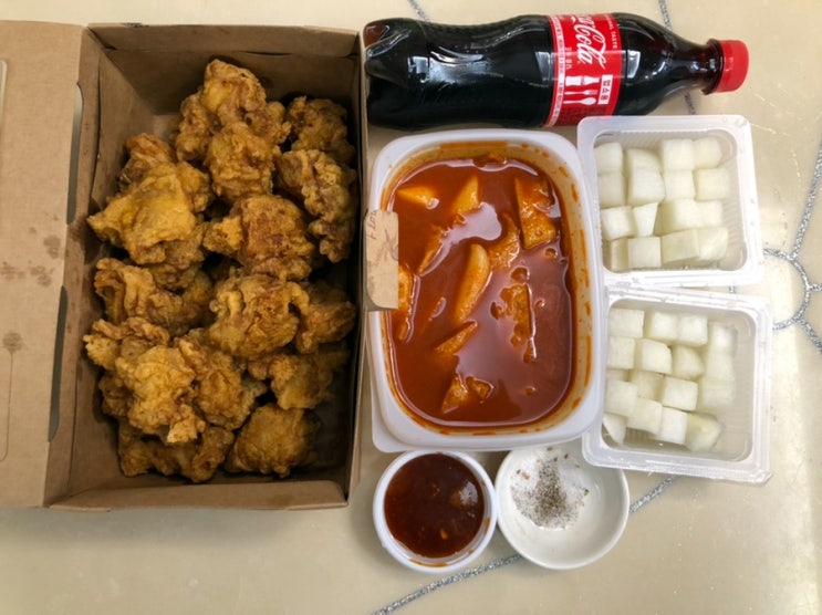  송도 치킨 배달 맛집 페리카나 순살후라이드치킨 추천 후기