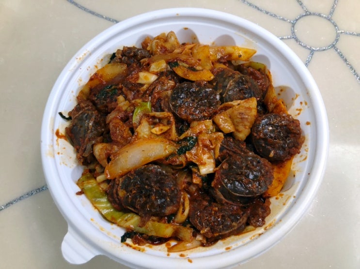 송도 야식 순대트럭 곱창순대볶음 맛집 화요일 저녁 웰카운티1단지