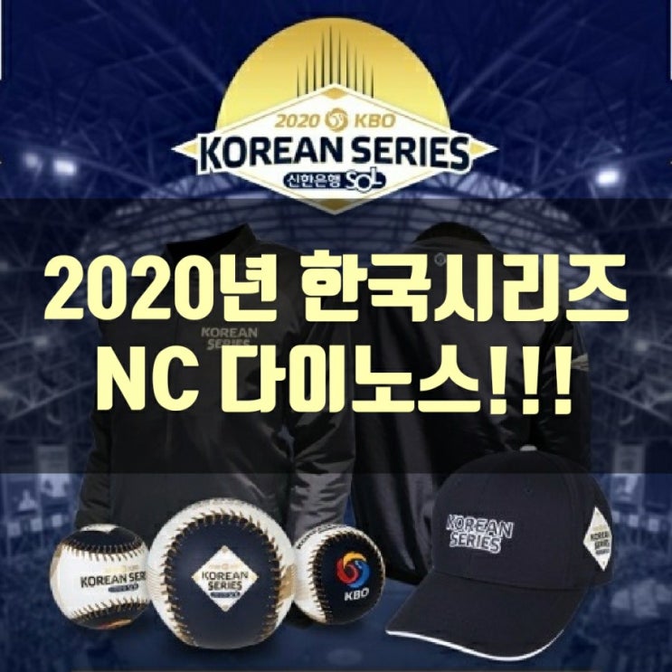 2020 한국시리즈 우승 NC다이노스!!!
