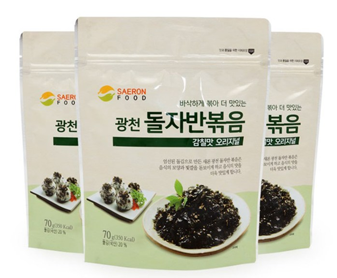  새론 광천 돌자반볶음 감칠맛 오리지널