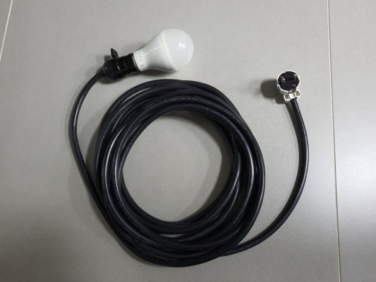  캠핑 LED 랜턴 만들기, LED 등 DIY
