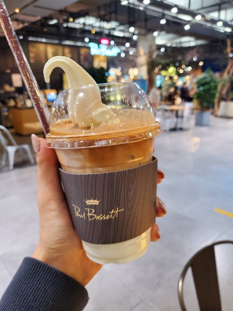 영등포구청 카페 폴바셋 추천메뉴 무조건 아이스크림라떼 이거 존맛😍❤