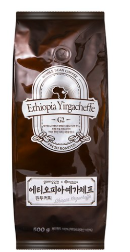  곰곰 에티오피아 예가체프 G2 원두 커피 500g 11,040원