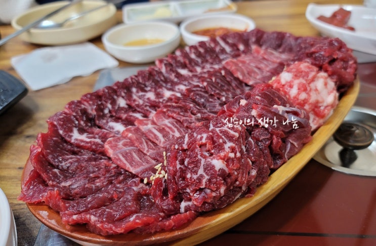 광주 생고기, 한우촌 본점이 최곤데?!