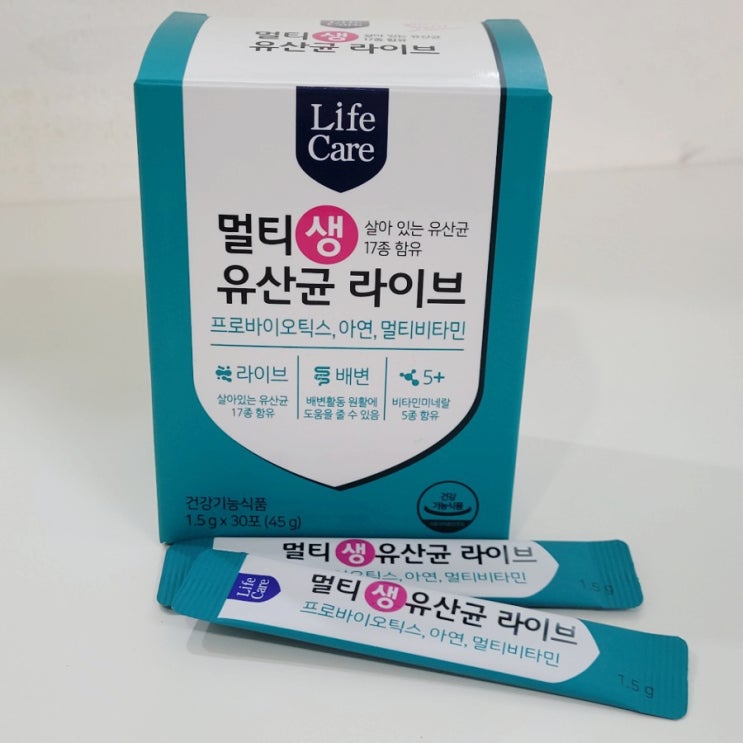  [상품 구매 후기] Life Care 라이프케어 멀티 생 유산균 라이브