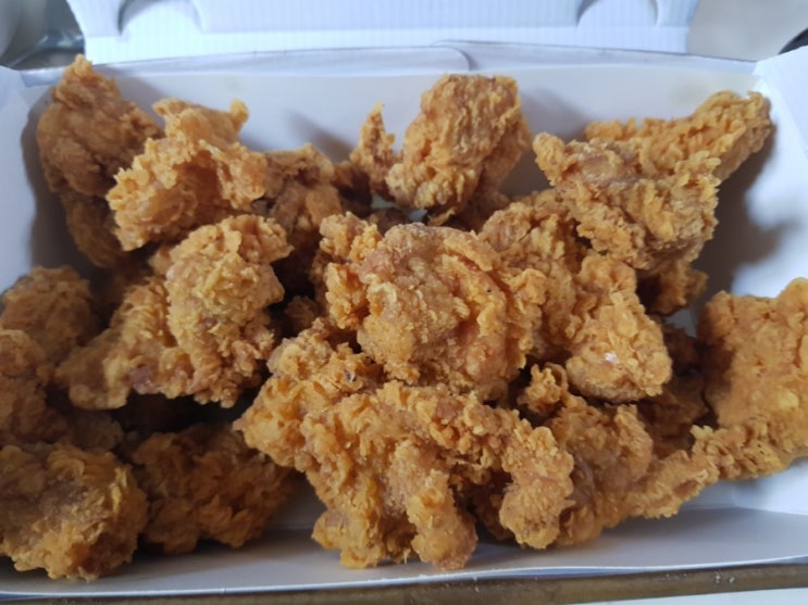  경산 옥산동 맛집 자담치킨 옥산점 파닭순살치킨으로 생일저녁으로 기분조케!!