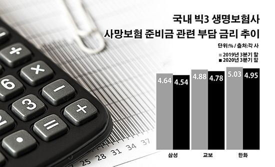 생보사 사망보험 금리 부담 5% 육박…역마진 자충수 왜 생보사 사망보험 금리 부담 5% 육박…역마진 자충수 왜