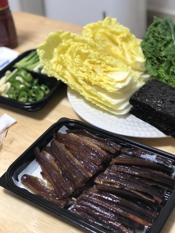 과메기 택배 시켜먹은 후기 : 미인수산 구룡포과메기 야채세트 과메기 택배 시켜먹은 후기 : 미인수산 구룡포과메기 야채세트
