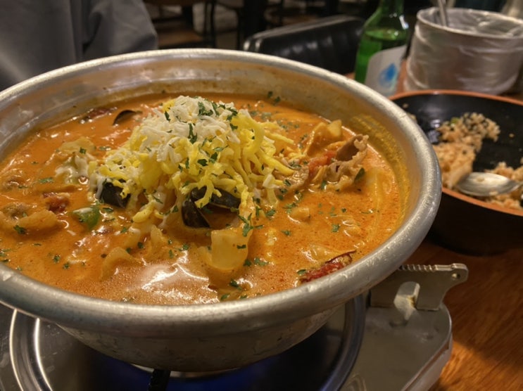  갱생 ; 파스탕과 그릴드모듬무침, 가격대비 양많음 주의! 미친 가성비의 한양대 맛집