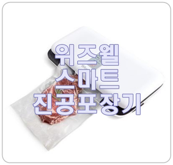  스마트하고 위생적인 식품 보관을 위한 [위즈웰 진공포장기]