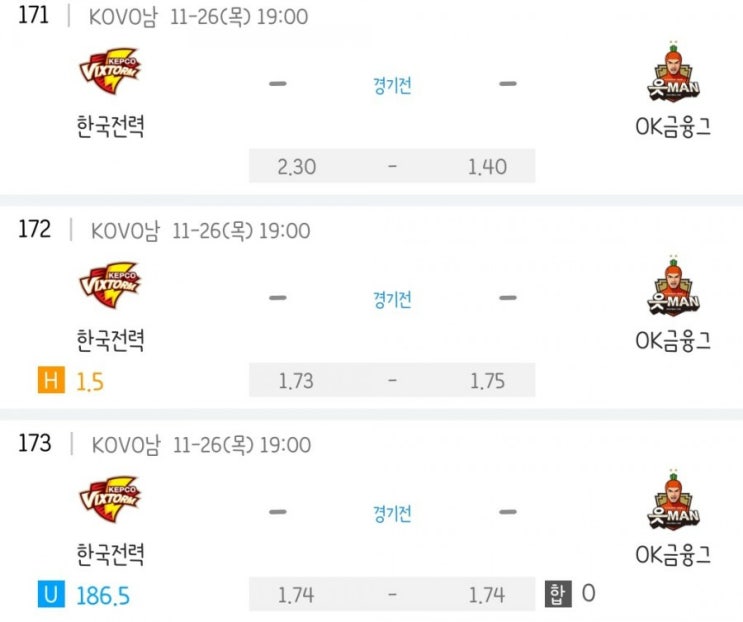 2020.11.26 KOVO 프로배구 한국전력 OK금융그룹 2020.11.26 KOVO 프로배구 한국전력 OK금융그룹