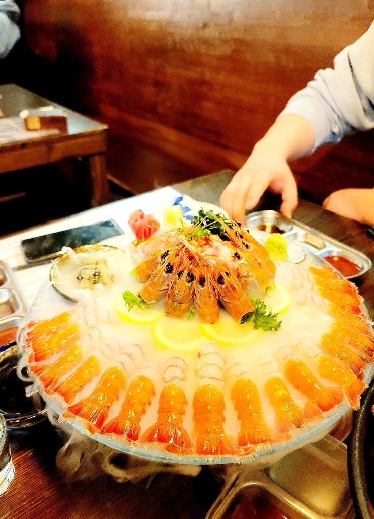  이노찌 수유 이자카야 딱새우회