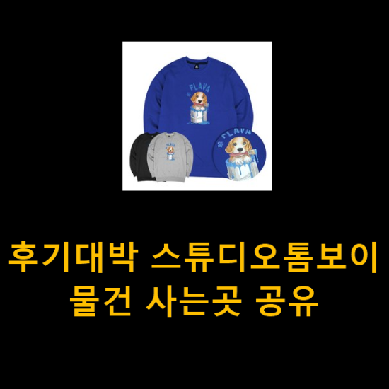 후기대박 스튜디오톰보이 물건 사는곳 공유 후기대박 스튜디오톰보이 물건 사는곳 공유