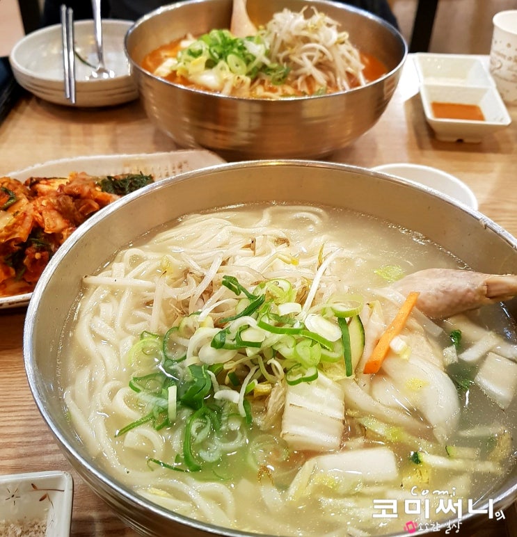 파주 맛집 파주 닭국수 파주 본점 닭 반 마리가 통째로 든든한 보양식!