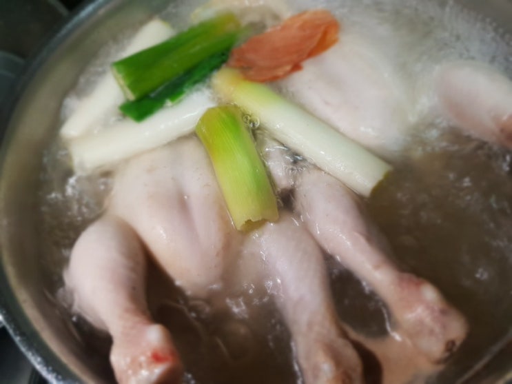  저녁/삼계탕