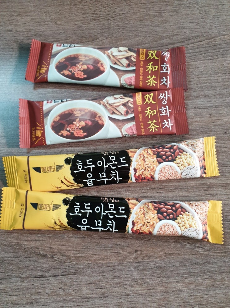  찬바람불때 생각나는 담터 쌍화차&율무차~~