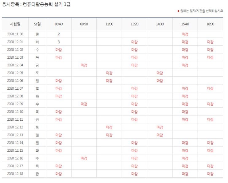  컴퓨터활용능력 1급 실기 독학 도전~!