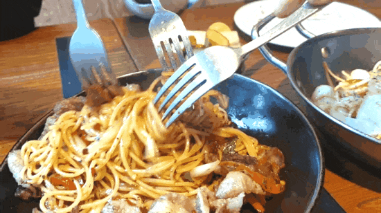  에이컷스테이크 분당점, 우삼겹파스타 넘나 맛있는 것!