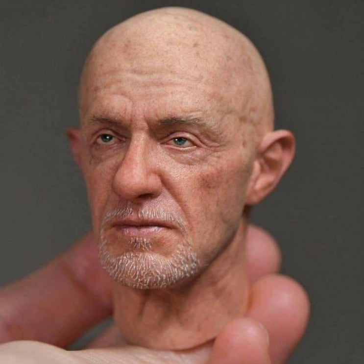 Mike Ehrmantrut 1/6 Custom Head (마이크 에먼트라우트 - 커스텀 헤드)