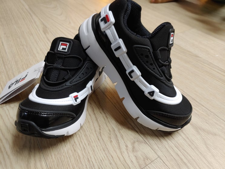 FILA 운동화 꾸미 FILA  :) 3RM01156 블랙 FILA 어린이 운동화