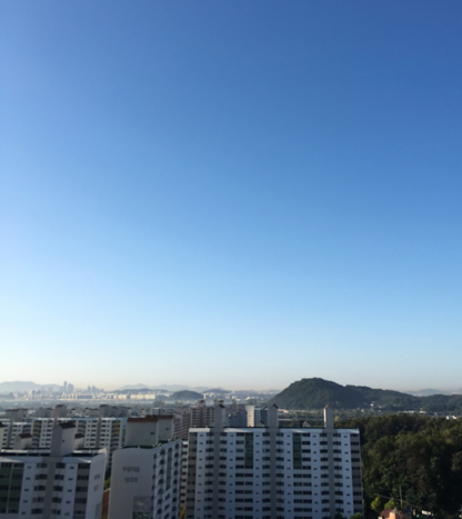  블루라이트는 원래 파란 하늘이다.