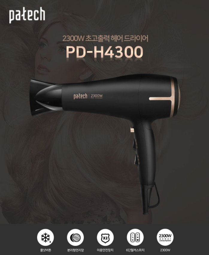  한일전자 전문가용 헤어 드라이기 PD-H4300