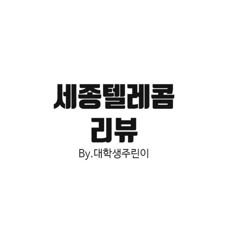  세종텔레콤 전망 / 세종텔레콤 리뷰 (feat. 비브릭 블록체인)