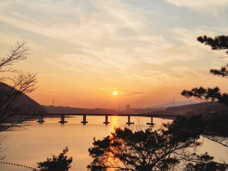  [광양여행] 배알도 수변공원 황홀했던 일몰&망덕포구 윤동주길 산책