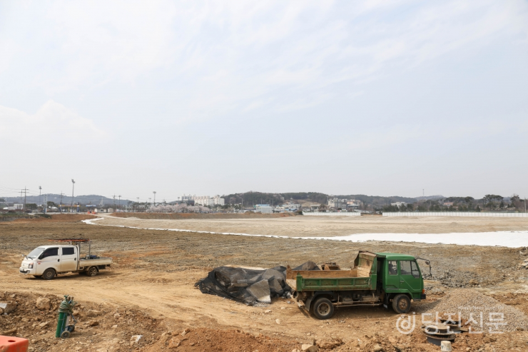  <당진땅 그것이 알고싶다>당진시 추진 사업, 그것이 알고 싶다 - 당진종합운동장 각종 공사들 