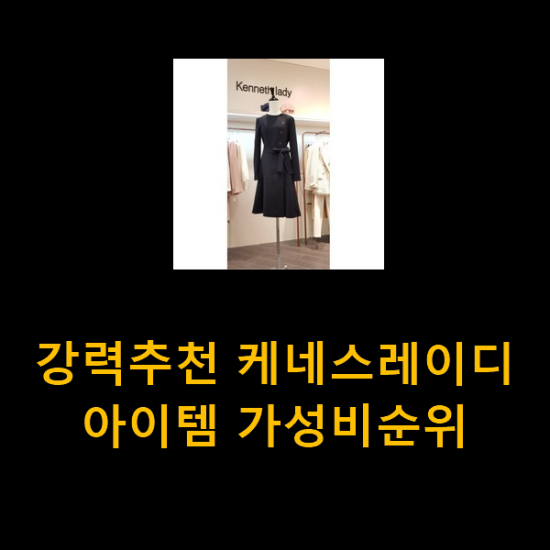 강력추천 케네스레이디 아이템 가성비순위 강력추천 케네스레이디 아이템 가성비순위
