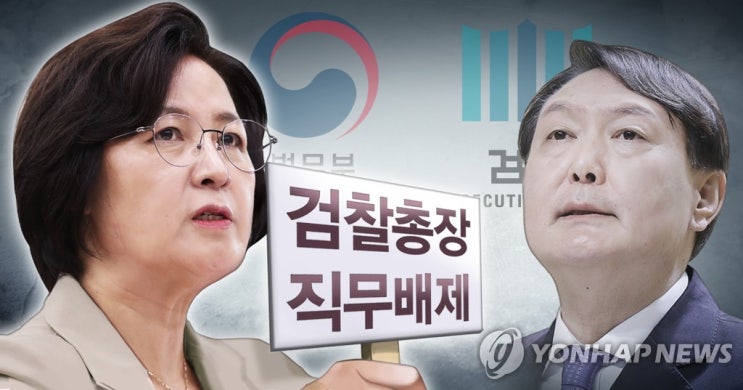  법무부장관의 '징계청구권' 및 '직무집행정지(배제)명령', 검찰총장의 '집행정지신청'이란?