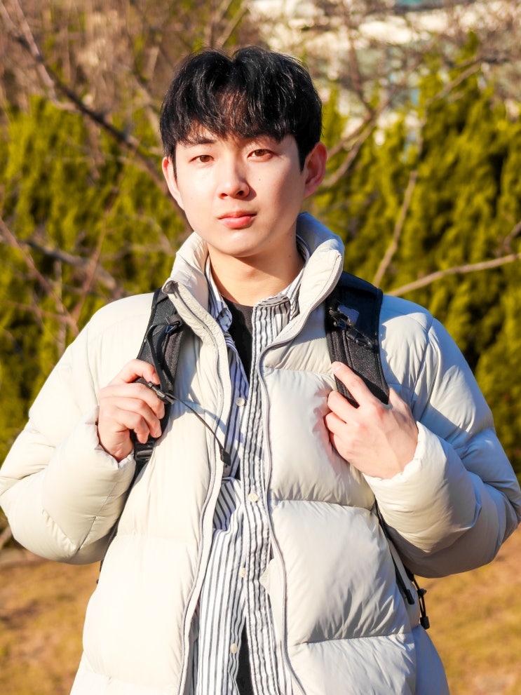  안 입은듯한 가벼움을 자랑하는 탑텐 숏패딩