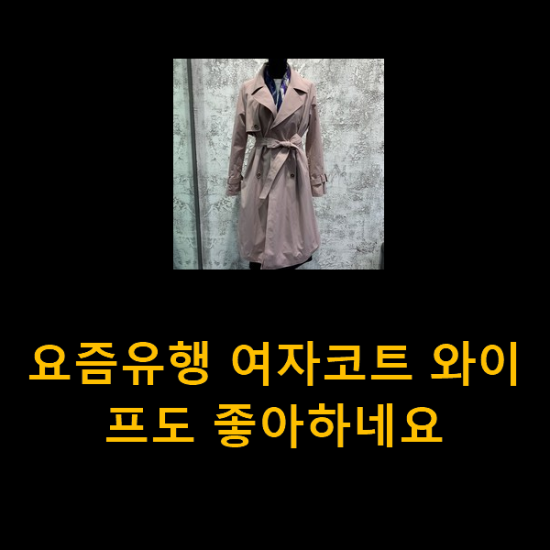 요즘유행 여자코트 와이프도 좋아하네요 요즘유행 여자코트 와이프도 좋아하네요