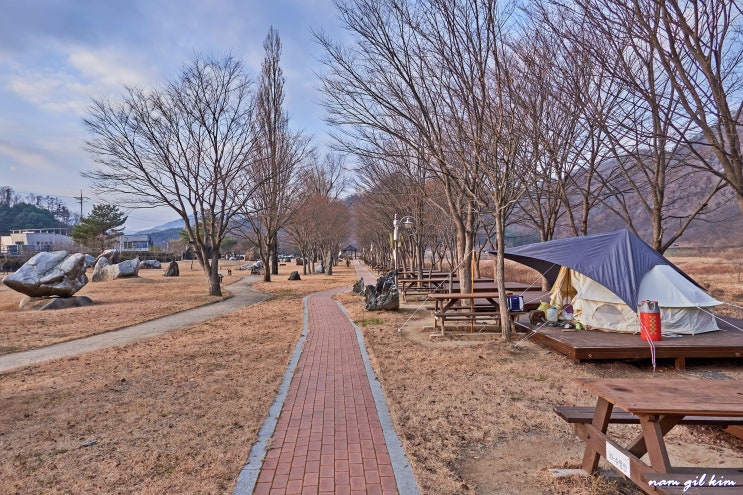 평창 캠핑하기 좋은곳, 바위공원 캠핑장