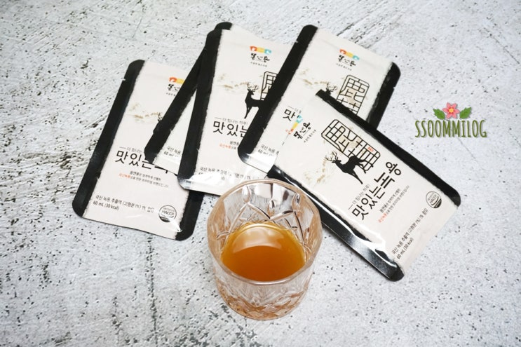  아버지선물 맛있는녹용으로 효도하기
