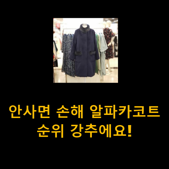 안사면 손해 알파카코트 순위 강추에요! 안사면 손해 알파카코트 순위 강추에요!