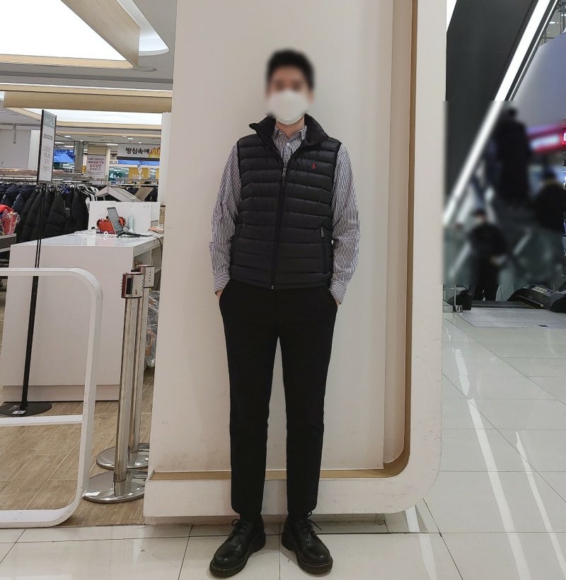 추운 날씨에 입기 좋은 폴로 랄프로렌 남자 패딩조끼 코디 및 추천!