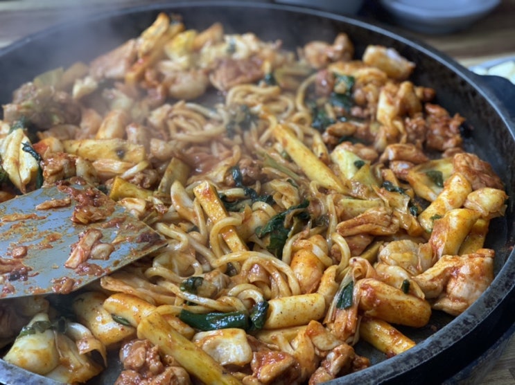  춘천 숨겨진 철판닭갈비 맛집!!! 올미닭갈비