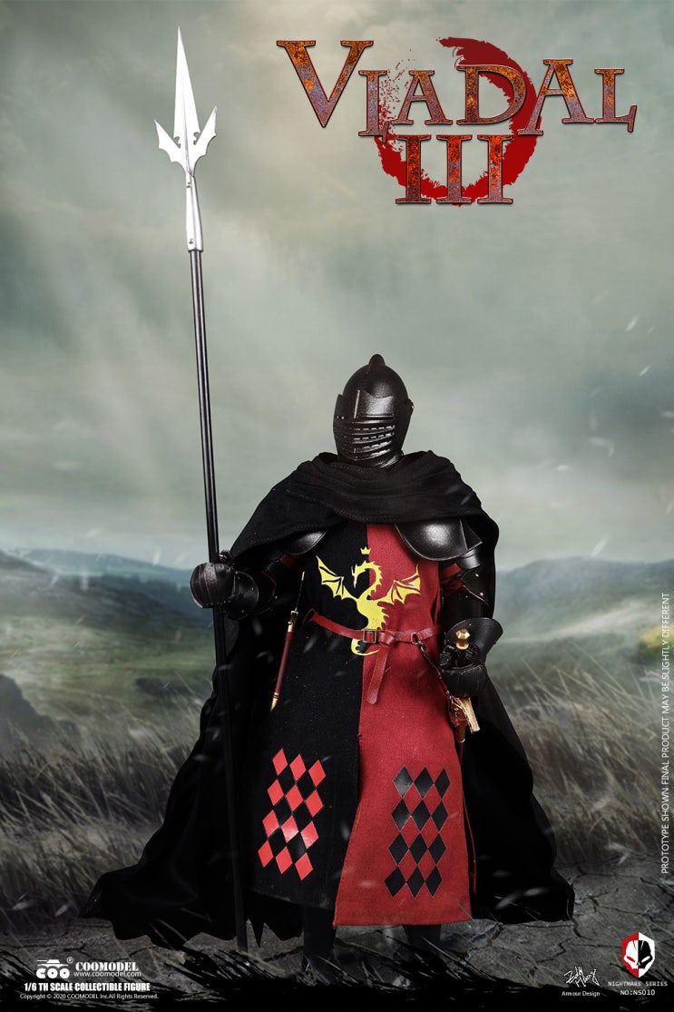  [프리뷰]『COOMODEL』1/6 NIGHTMARE SERIE - VLAD AL III (블라드 알 3세)