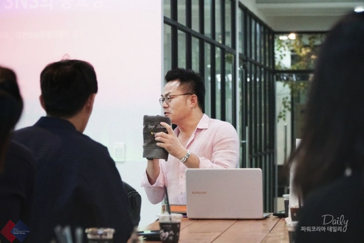 (주)이지텍 백운섭 대표, 경희대 글로벌미래교육원 대학생 대상으로 강연에 나서