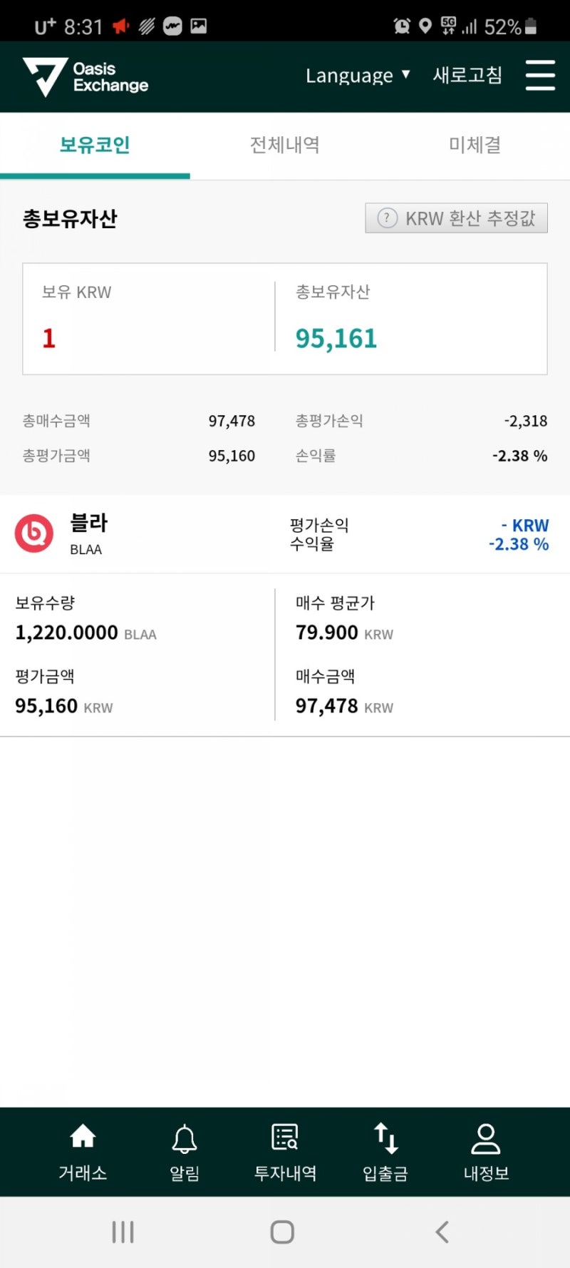 블라타임 채굴. ㅡ블라코인,블러드코인,비타민 자산, 블라타임 서로 교환가능합니다.ㅡ블라코인 2주일 수익 인증 : 네이버 블로그