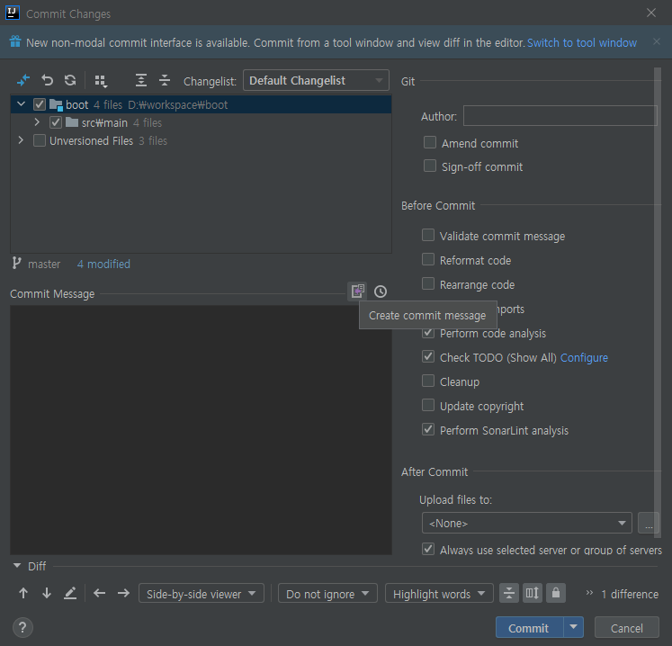 IntelliJ IDEA의 Git Commit template Plugin을 사용해보자 : 네이버 블로그