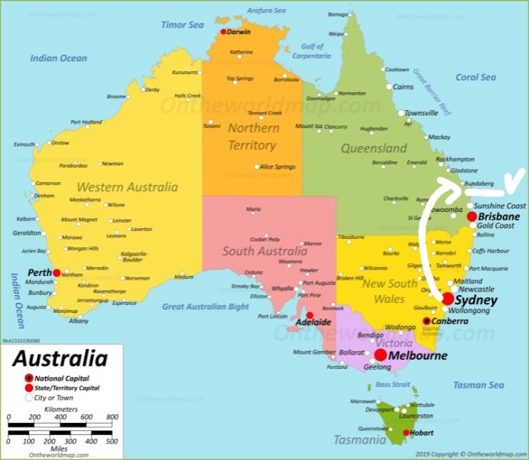 호주 : 번다버그1
