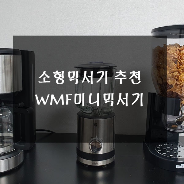  소형 믹서기로 추천하는 WMF 미니 믹서기