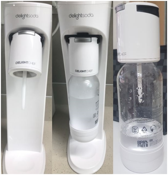  탄산수제조기 딜라이트소다로 모든 음료를 탄산음료로