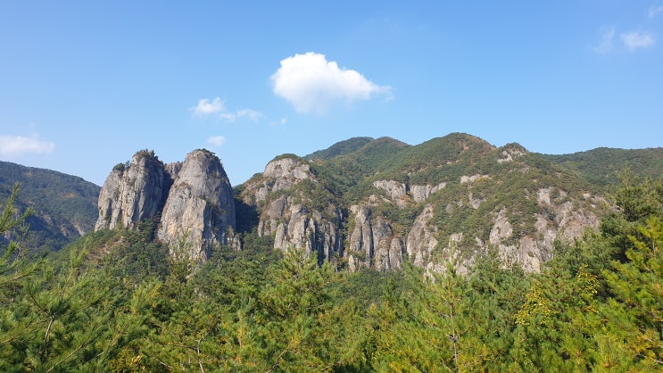 20.10.12 블랙야크 100대 명산 등반[청송 주왕산 국립공원, 최단 코스]